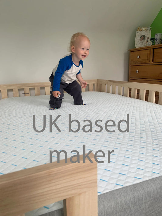 Deposit on a handmade Montessori bed in beech or ash | toddler floor bed | kids bed frame | co-sleeping bed.  UK based.